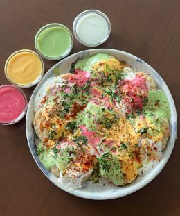 Flavoured Dahi Vada | Chatpata Dahi Vada | Masala Curd Vada | Spiced Yogurt Medley Vada — recipe by Renu Dalal
